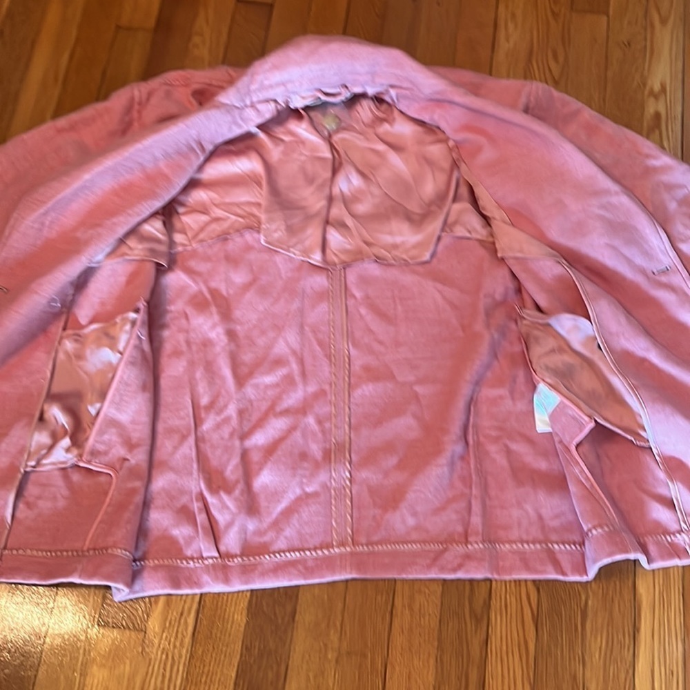 NWT Free People Hannah Super Soft Blazer Coat Pink Medium - Picture 9 of 14